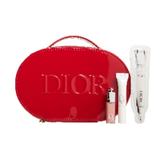 Dior GWP Vibrant Red Cosmetic Case - Picture 3 of 5